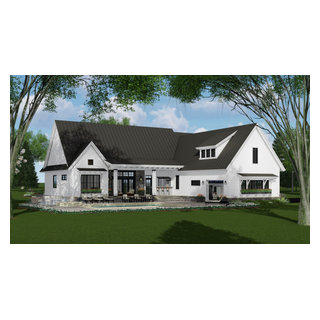 Ariana Marie Ranch House Plan Back - Landhausstil - Minneapolis - von ...