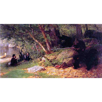 William Holbrook Beard The Tables Turned, 15"x30" Wall Decal
