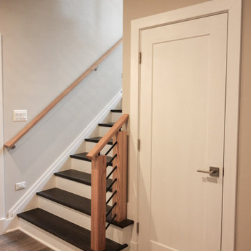Project #69 | Contemporary Staircase with Horizontal Metal Rods