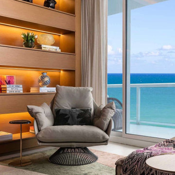Cozy Reading Nook in a Bal Harbour Retreat