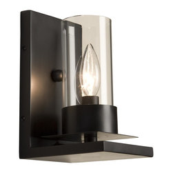 Artcraft Lighting - Artcraft Lighting SC651BK Wall Lantern Crawford - Wall Sconces