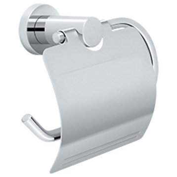 BBN2011-26 Toilet Paper Holder With Cover, Nobe Series, Bright Chrome