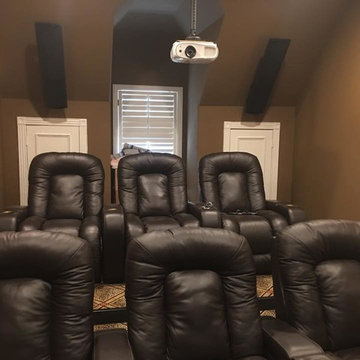 Prosper Texas Triple TV Set Up/Martin Logan Electrostatic Speakers
