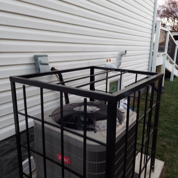 Security Cage for A/C equipment