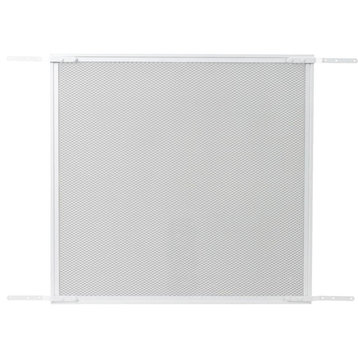 Slide-Co PL-15933 Aluminum Screen Door Grill, 24", White Finish