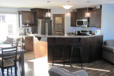 Minimalist kitchen photo in Other
