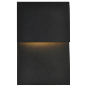 Raine Integrated Led Wall Sconce In Black
