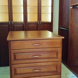 Lighted cabinet /shoe shelves - Closet Organizers
