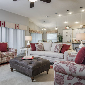 Tin Roof Design Model Home