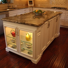 Deep Pan Drawer Traditional Kitchen Cleveland By