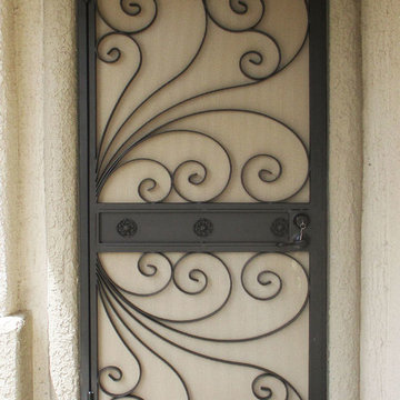 Ricci - Wrought Iron Security Door