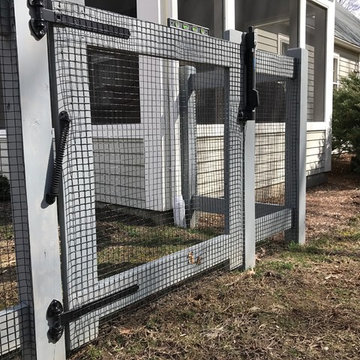 Weston pool fence