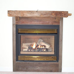 Rustic Fireplace - Indoor Fireplaces