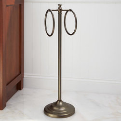 Smithfield Free Standing Towel Ring - Bathroom Accessories