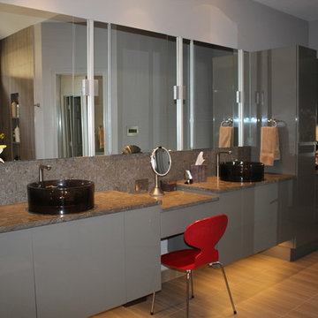 Contemporary Mid Town Master Bath