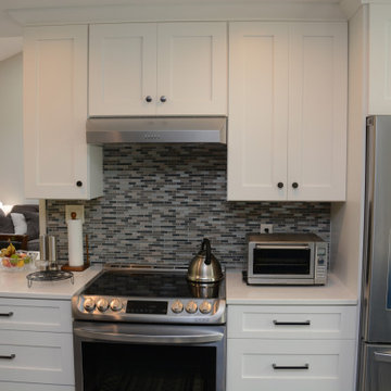 Olney, MD White and Blue Kitchen Remodel