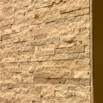 Natural Stone Tile Accent Wall