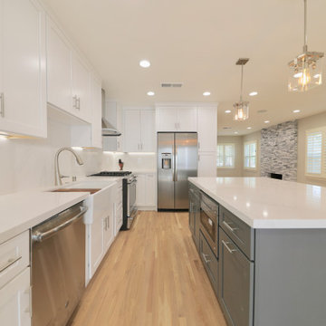 Transitional Kitchen Remodel - Sherman Oaks, CA