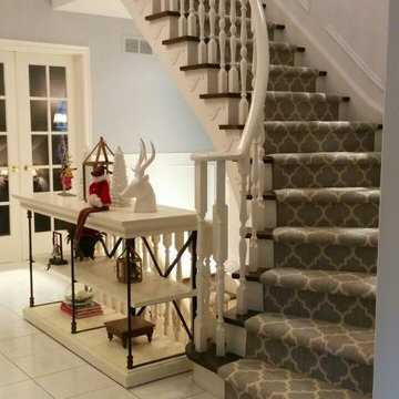 Geometric Stair Runner