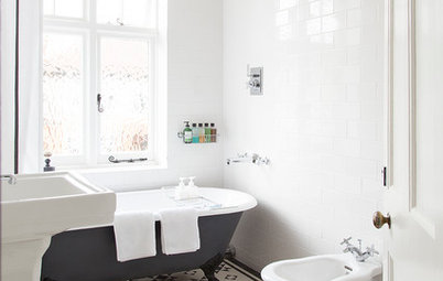9 Reasons a Black and White Bathroom Floor is the Way to Go
