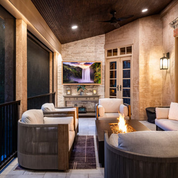 Pleasant Wyatt Porch Conversion