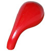 Gloss Bubble 2 in Round Wall Hook Floating Organic Shape Ball Modern, Red, Angled