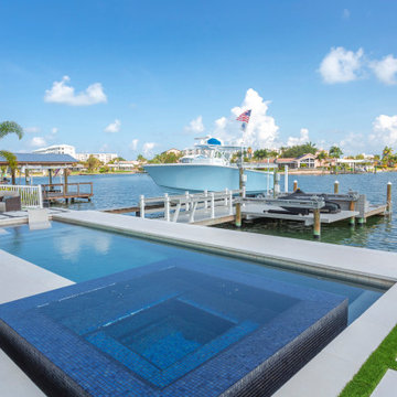 Luxury Waterfront Spa with Custom Pool and Dockside Retreat