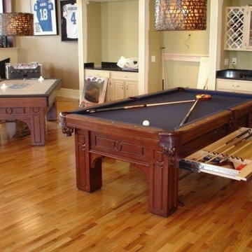 Matching furniture style recreation equipment