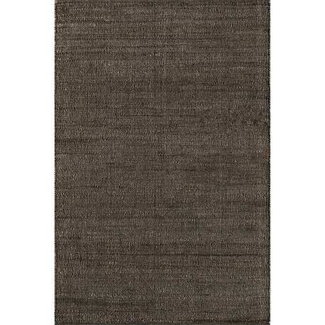 Nuloom Elfriede Farmhouse Jute Blend Area Rug, Charcoal 9'X12'