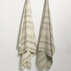 ANICHINI Olga Linen Towels - Bath Towels