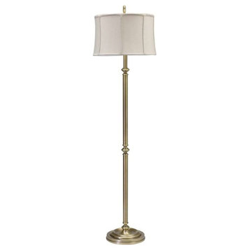 House of Troy Antique Brass Floor Lamp - CH800-AB