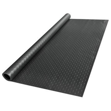 Yescom Garage Floor Mat Roll Non Slip Car Parking Protect Cover Trailer PVC