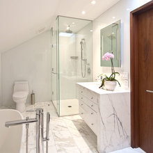 Attic bathroom