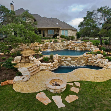 Cordillera Ranch Vanishing Edge Pool/Spa/Outdoor Living/Landscape