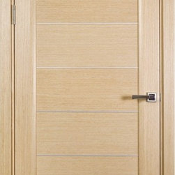 Lagoon White Oak Modern Interior Door - Interior Doors