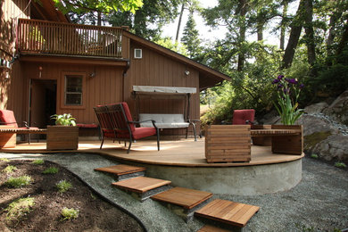 Deck - eclectic deck idea in Vancouver