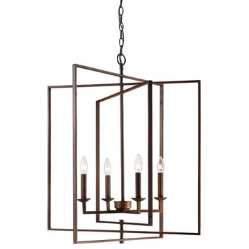 Millennium Lighting Pendant, Rubbed Bronze