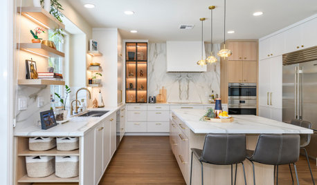Kitchen of the Week: Clever Storage and a Fresh Look