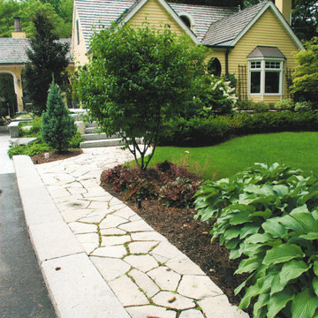 Port Credit Elegance: Driveway and Garden Makeover