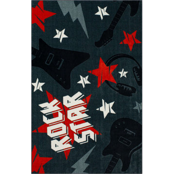 Mohawk Home Rock Star Red 8' x 10' Area Rug