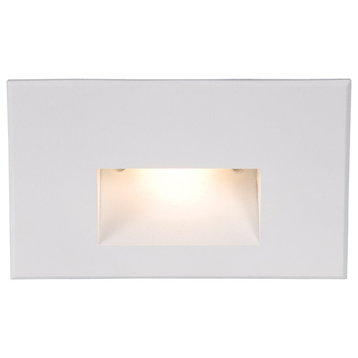 WAC Lighting LEDme Horrizontal Outdoor Step and Wall Light 277V, White