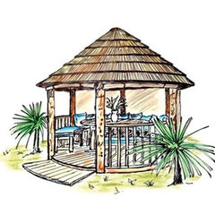 Spindle House Thatched Gazebos