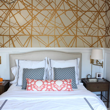 Gold and Ivory Master Bedroom