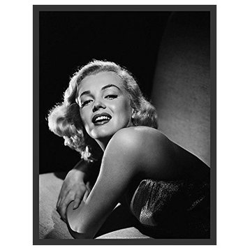 Framed, Marilyn Monroe Day Dreaming, 16"x12"