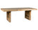 Norman Reclaimed Pine 82" Distressed Dining Table by Kosas Home, Natural