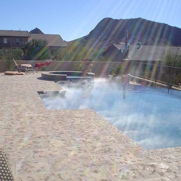 Outside patio