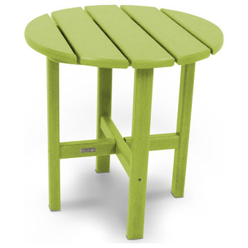 Ivy Terrace Classics 18" Round Side Table, Lime
