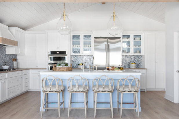 Beach Style Kitchen by k+co LIVING - Interiors by Karen B Wolf