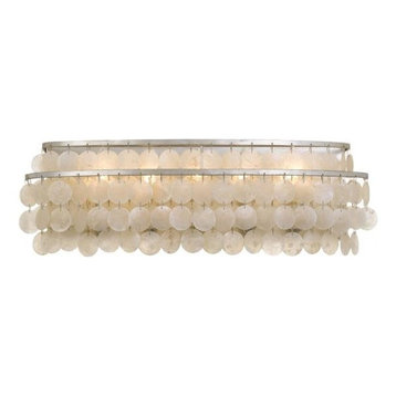 Crystorama BRI-3005-SA Brielle - Five Light Bath Vanity