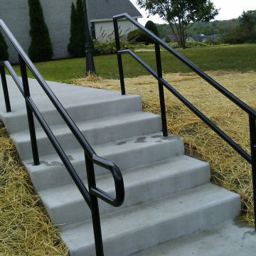 Balcony rails, handicap ramps, custom stairs, deck rails